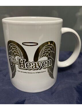 7th Heaven Classic TV Show Vintage 1999 Coffee Cup Mug Spelling Television Inc.